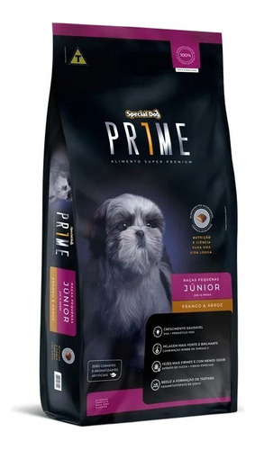 Ração Special Dog Prime Júnior Cão Filhote Porte Peq. 10,1kg