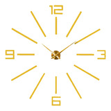 Grandes Relojes For La Decoración De La Sala De Estar Oro