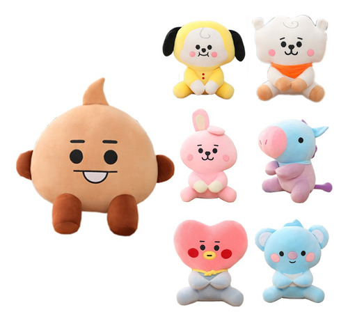 Bt21 Peluche 7 Tipos Grande 25cm Peluches Grandes