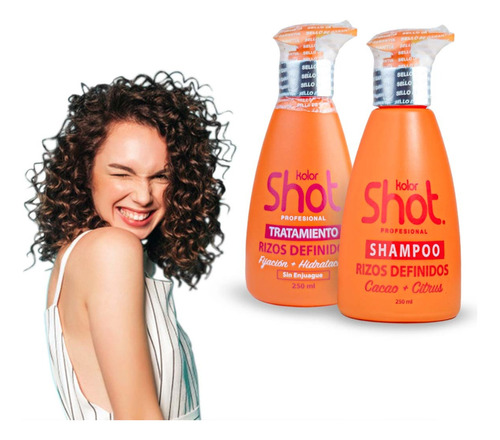 Kit Activador Rizos Fijación Shampoo Y Tratamiento Antifrizz