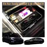 Jojomark Para Tesla Model 3/y Accesorios Centro Consola Orga