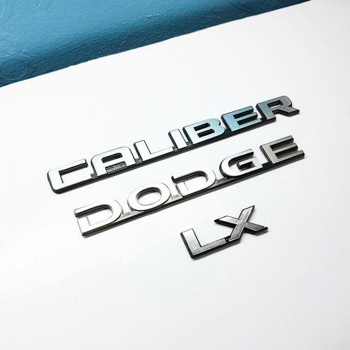 Emblemas Dodge Caliber Lx Maleta Pega 3m Foto 4