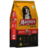 Ração Magnus Premium Todo Dia Adultos Sabor Carne 20kg 