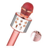 Microfone Bluetooth Sem Fio Multifuncional Com Alto-falante