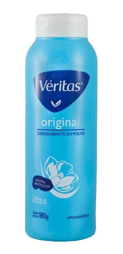Veritas Polvo Desodorante Original 180 Gr