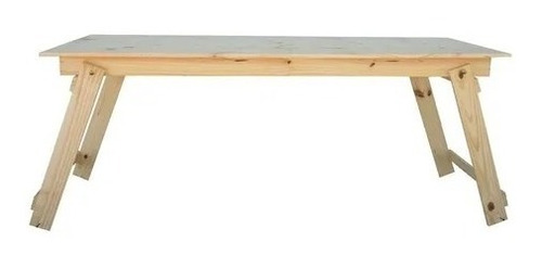 Mesa De Madera Pino Plegable De 2.00x0.80 Factory Pino