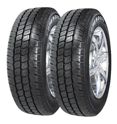 Paquete 2 Llantas 175/70r14 Hifly Super2000 Carga Lt 6c