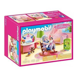 Playmobil Dormitorio Del Bebe 70210 Dollhouse 43 Piezas Pg