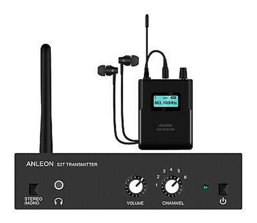 Sistema Inalámbrico Monitoreo In Ear Anleon S2 Kit 