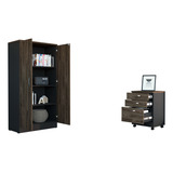  Archivador Y Biblioteca 2p Home Office