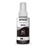 Botella Epson 664 Negra T664120 L200 L210 L355 L555