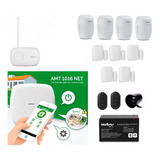 Kit Alarme Intelbras Amt 1016 Com App 9 Sensores Sem Fio