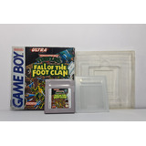 Jogo Turtles Fall Of The Foot Clan Game Boy Color Na Caixa