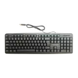 Teclado Para Computador Pc Ou Notebook Com Fio Conexão Usb