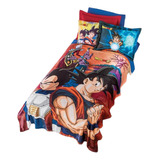 Cobertor Ligero Ultrasuave Individual Dragon Ball Concord