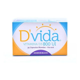 Dvida Vitamina D3 800 Ui 35 Cápsulas Blandas