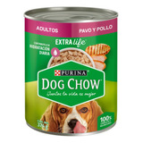 Lata Dog Chow De Pavo Y Pollo 374 Gr Alimento Para Perros