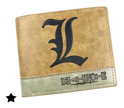 Billetera De Cuero Death Note Estilo Masculino  2020