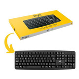 Teclado Usb Preto Abnt2 Bright