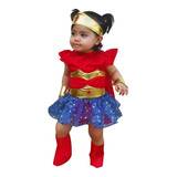 Disfraz Mujer Maravilla O Wonder Woman Para Bebé 