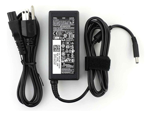 Cargador Laptop Dell Original Punta Delgada 65w 4.5x3.0mm