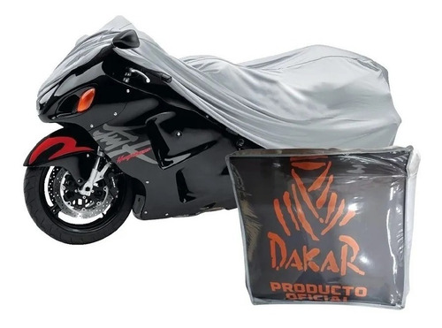 Funda Cubre Moto Tricapa De Pvc Dakar Oficial Small A-vip