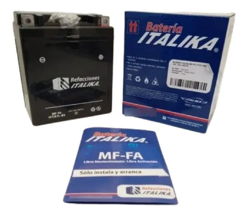 Bateria Dm200, Dm250, Dm150 Italika Original Mf-fa Iytx7l-bs