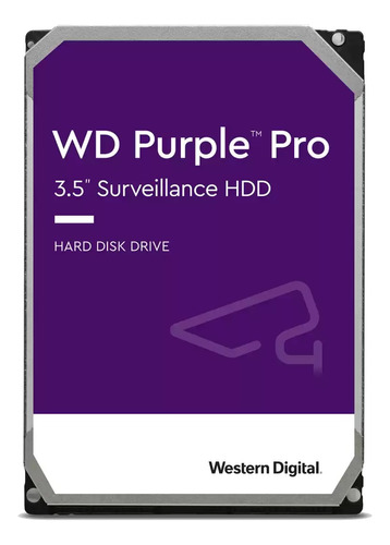 Disco Rígido Interno Western Digital Wd Purple Pro Wd101purp 10tb Violeta-escuro