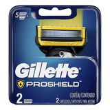 Gillette Proshield Carga Aparelho De Barbear - 2 Unidades