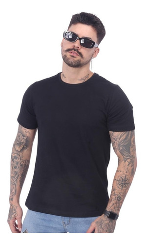 Kit 5 Camiseta Masculina 100% Algodão  Basica Treino Esporte