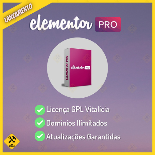 Elementor Pro Licença Vitalícia Envio Imediato