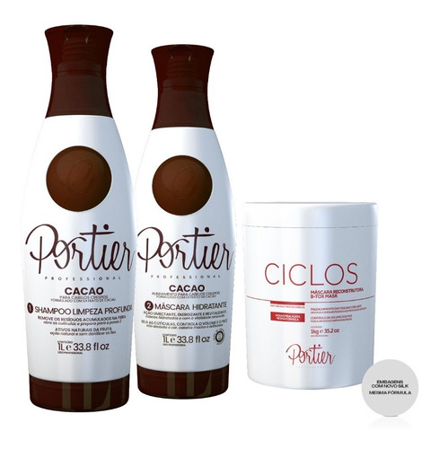 Portier Cacao Progressiva + Portier Botox Mask 1kg