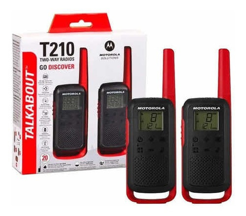 Rádio Comunicador Talkabout Motorola T210br