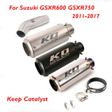 Para Suzuki Gsxr600 750 2011-2017 Tubo Y Silenciador