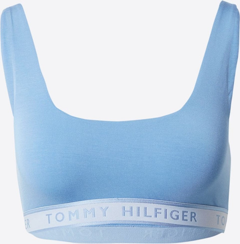 Top Deportivo Tommy Hilfiger Modal Color Azul 100% Original