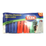 Pack X 3 Unid Broches  Plastico 12 Un Task