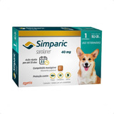 Simparic 40mg Para Cães 10,1kg A 20kg Zoetis 1 Comprimido