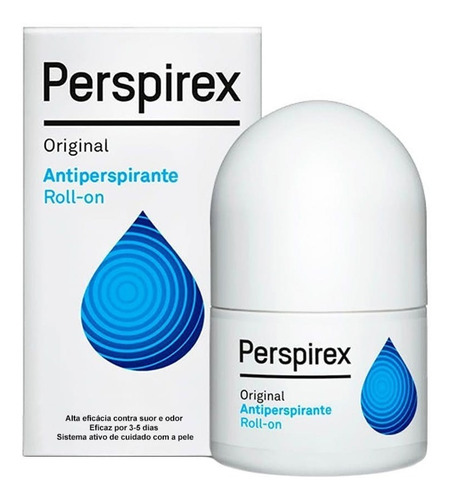 Perspirex Desodorante Roll-on Antiperspirante Caixa 20ml
