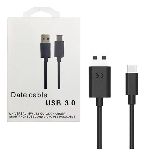 Cable Cargador Usb-c Para Carga Rápida Y Datos 3.0