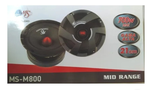 Ms Car Audio Medios 8 Magic Sound 21cm 700w