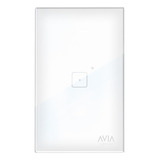 Apagador De Pared Touch De Un Módulo Avia Smart Home Wifi Color Blanco