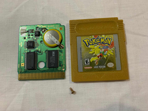 Pokemon Gold Version Para Game Boy Color Original Nintendo