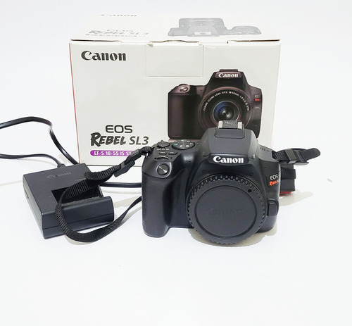 Câmera Canon Sl3 ( 9000 Click ) Corpo, Bateria Carregador. 