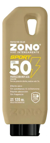 Zono Sport Fps50 Locion X 120ml