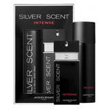 Perfume Silver Scent Intense Edt 100ml + Body Spray 200ml