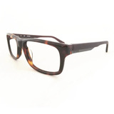 Lente Óptico Guess Gu1772 Square Dark Havana Brown Acetate