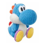 Light Blue Yarn Yoshis Woolly World Amiibo Wii U Sellado.