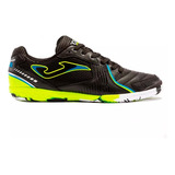 Tenis Joma Turf Negro/amarillo Para Hombre