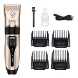 Set De Cortapelos Eléctricos Recargables Dog Shaver Clippers