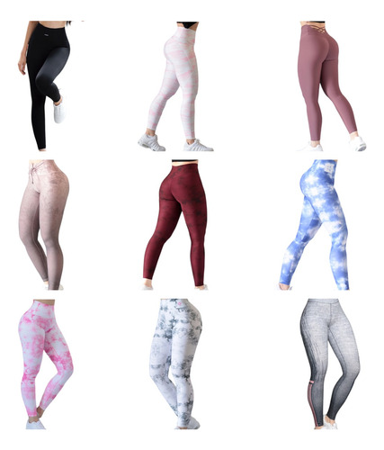 Kit 3 Leggins Deportivos Galasport Pregunta Tallas Y Modelos